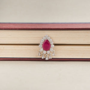 Zahanna Ring - Red