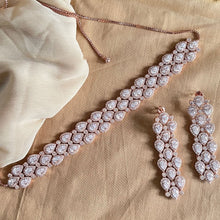 Load image into Gallery viewer, Zari Necklace Set - Rose
