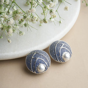Zoya Earrings - Blue