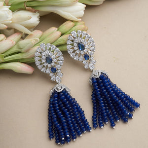 Zwaan Earrings - Blue
